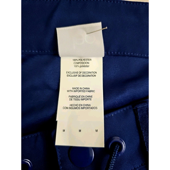 JAG ~Woman Size M~ Navy Blue Golf Chino Shorts w/Logo NWT. - Picture 4 of 11